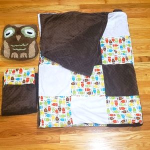 CUSTOM TWIN BEDDING SET 🦉